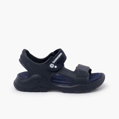 Sandalias agua Biomecanics tira adherente Azul Marino
