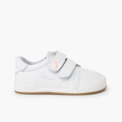 Deportivas Blanditos talonera contraste  Blanco