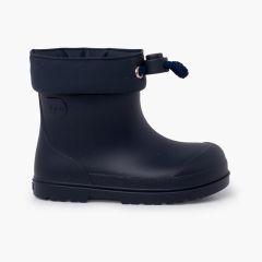 Botas de agua barefoot cordón ajustable  Azul Marino