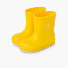Botas de agua yogi náutico barefoot Amarillo