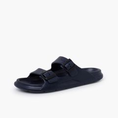 Chanclas goma EVA tallas altas Azul Marino