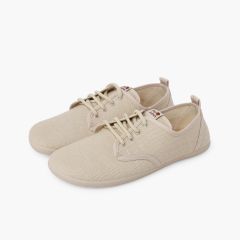 Blucher barefoot lino cordones tallas altas Crudo