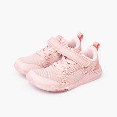 Deportivas Blanditos malla tira adherente Rosa