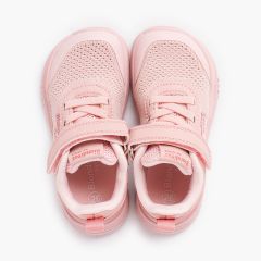 Deportivas Blanditos malla tira adherente Rosa