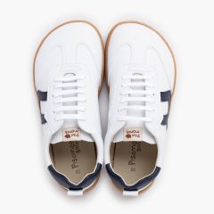 Deportivas barefoot cordones tallas altas Azul Marino