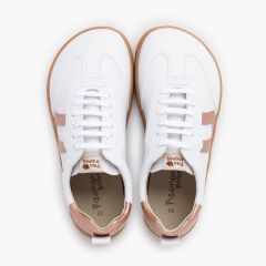 Deportivas barefoot cordones tallas altas Bronce