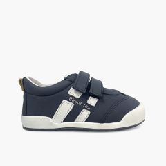 Zapatillas Blanditos bandas laterales Azul Marino