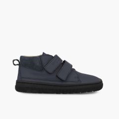 Botas Blanditos tiras adherentes suela dentada Azul Marino