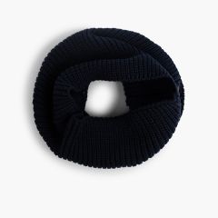 Cuello Bufanda de Punto  Azul Marino
