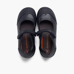 Zapatos colegiales Biomecanics Niña con picado Azul Marino