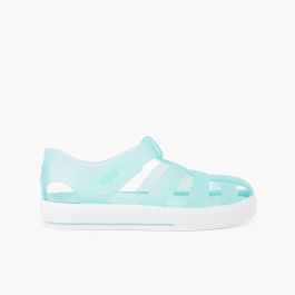 Cangrejeras con tira adherente Tipo Tenis Aguamarina
