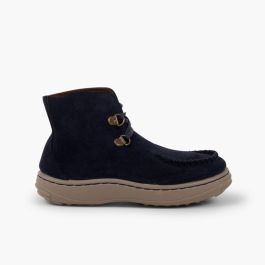 Botas kiowa cordones suela antideslizante Azul Marino