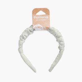 Diadema scrunchie niña Gris Perla