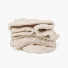 Leotardos Algodón Calado Cálido Lateral Lino