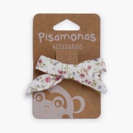 Lazo florecitas Liberty pico pato Rosa