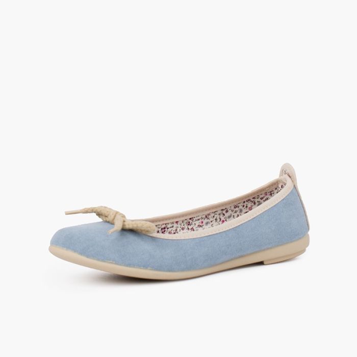 Bailarinas Tela Para Alpargatas Bailarinas Niña De Tela Con Lazo