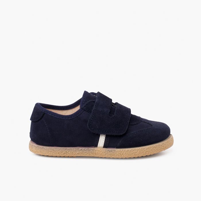 Zapatillas niño cierre frontal tira adherente