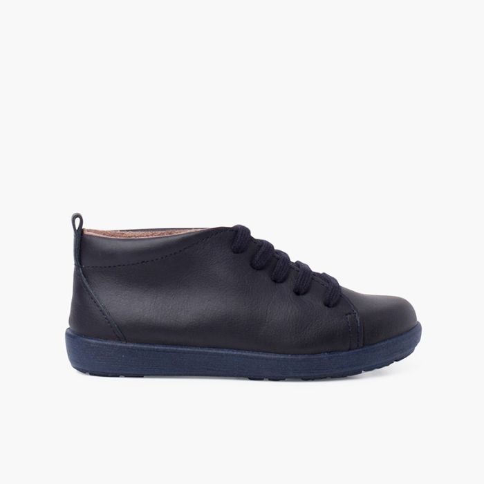 Zapatos Piel Tipo Botines Pisacacas