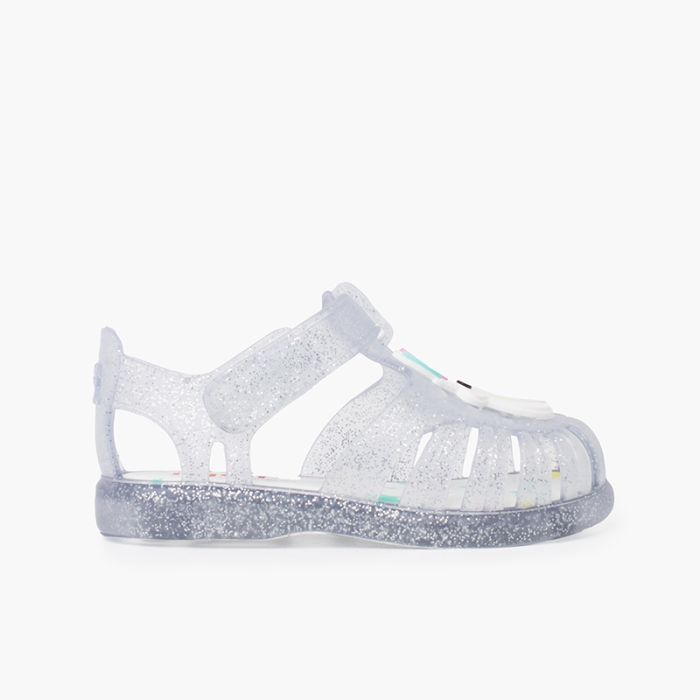 Cangrejeras glitter unicornio tira adherente 