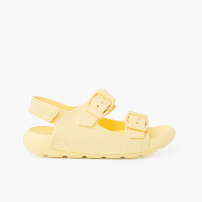 Sandalias unisex con suela EVA y doble hebilla
