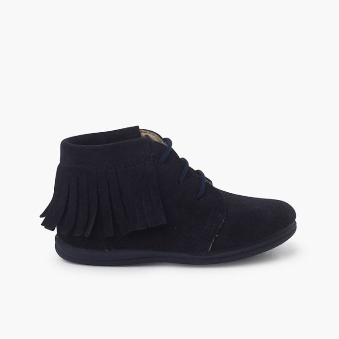 Botas Flecos Cordones Primeros Pasos