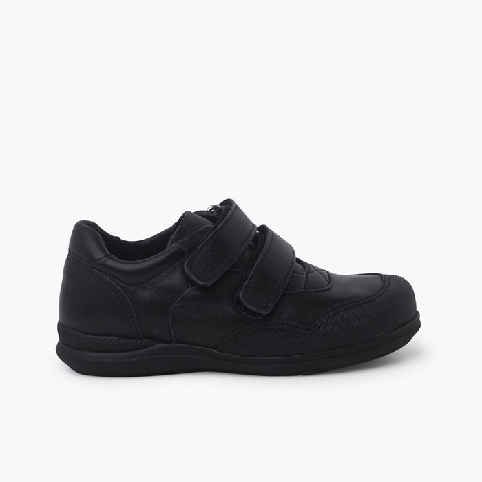 Zapatos Colegiales Puntera Reforzada Doble Cierre