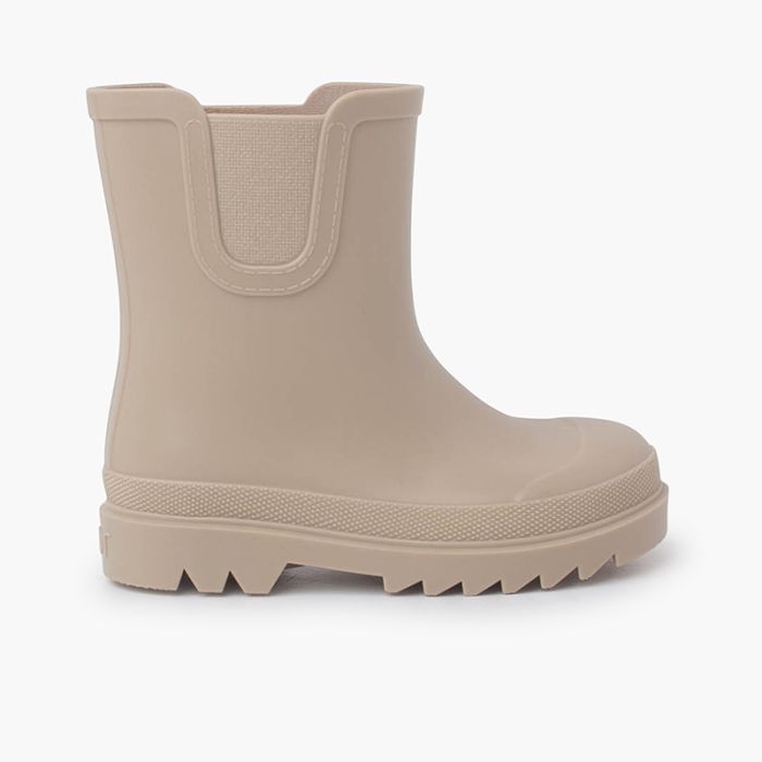Botas Agua Tipo Chelsea Colores Empolvados