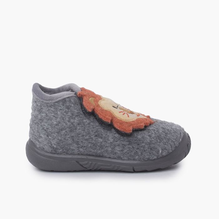 Zapatillas casa primeros pasos animales