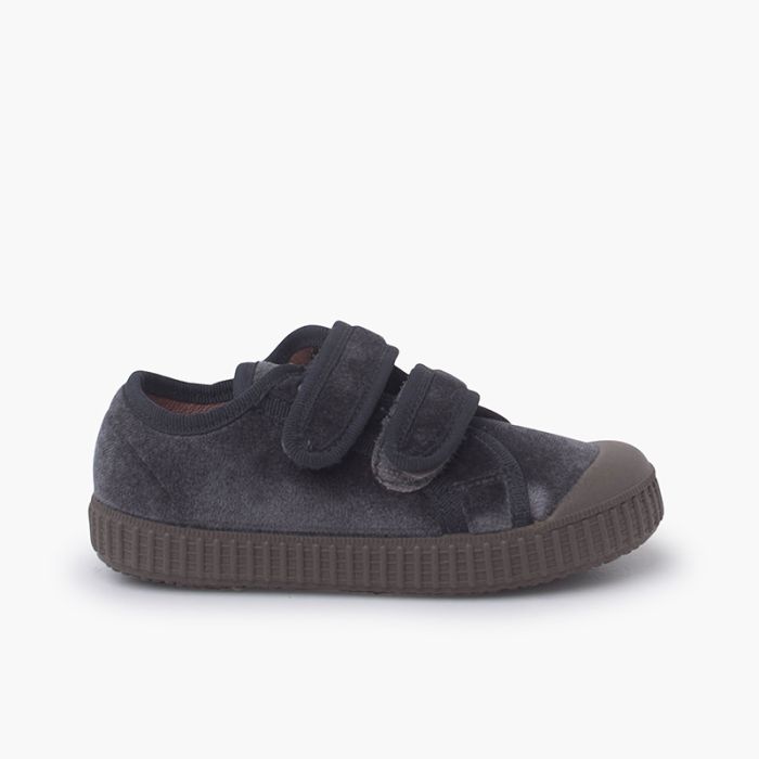  Zapatillas Doble Cierre Adherente Terciopelo