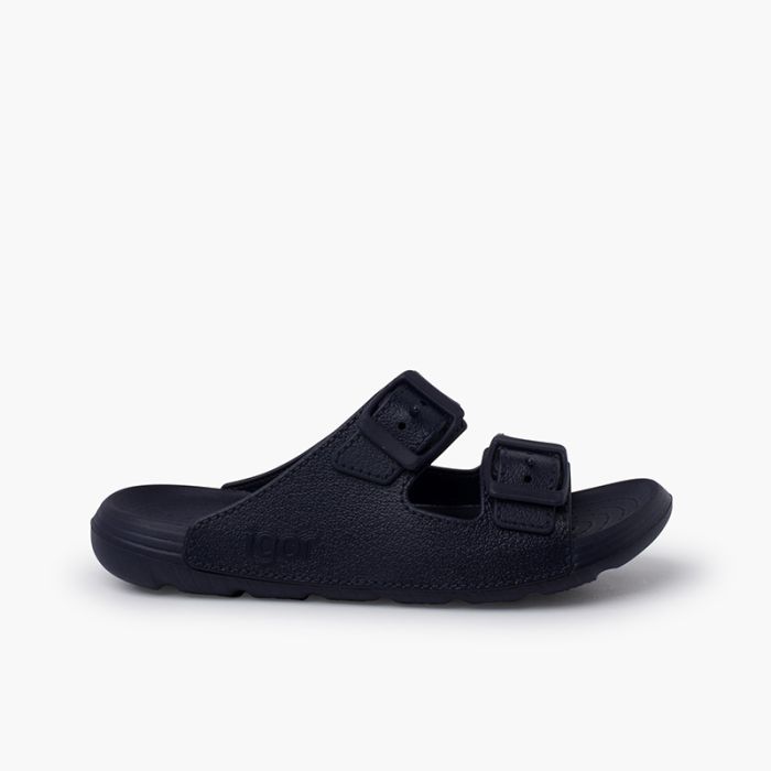 Sandalia Goma Sandalia NiÃ±a Azul Marino Goma Eva Chanclas De Goma