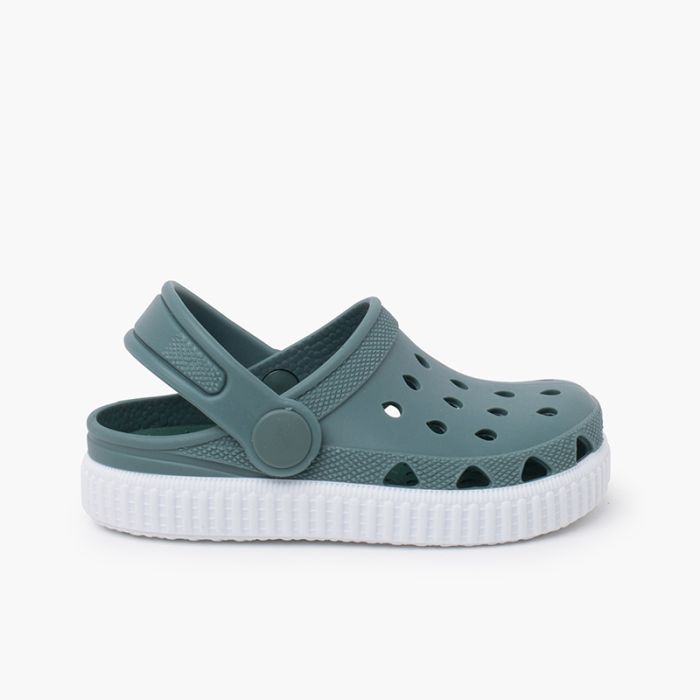 Zuecos goma tipo zapatillas