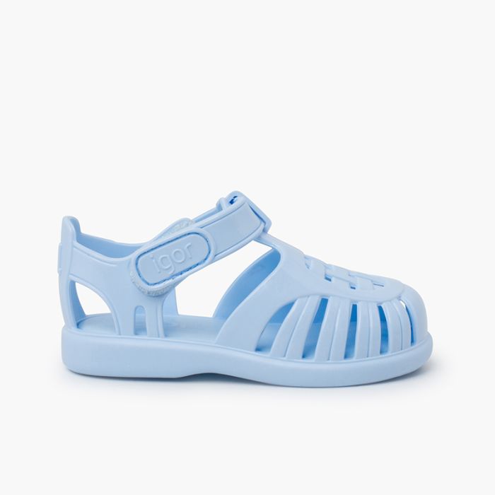 Cangrejeras agua glossy tira adherente