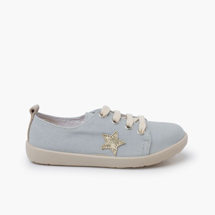 Zapatillas lona estrella
