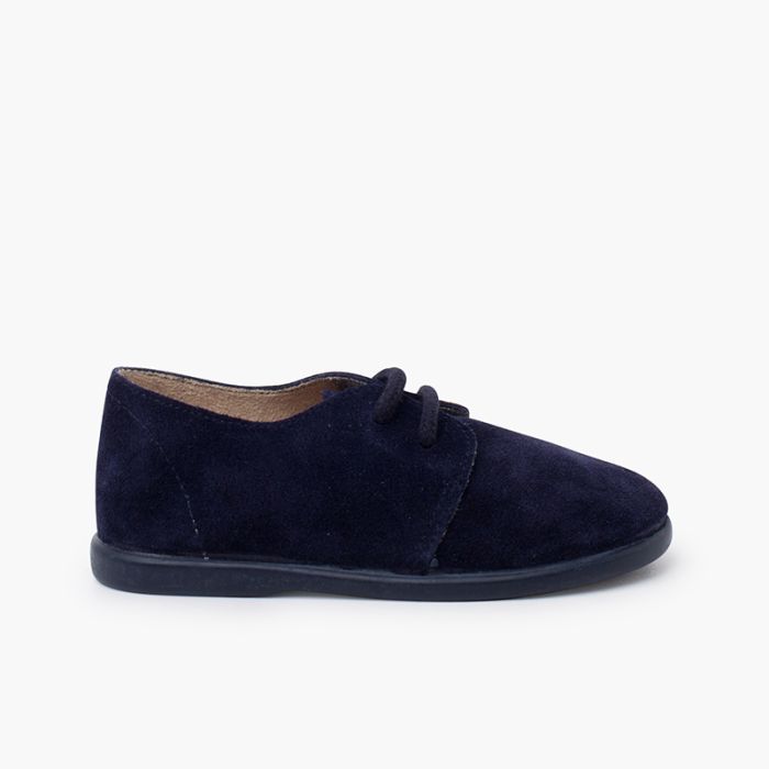 Blucher serraje cordones niño suela fina