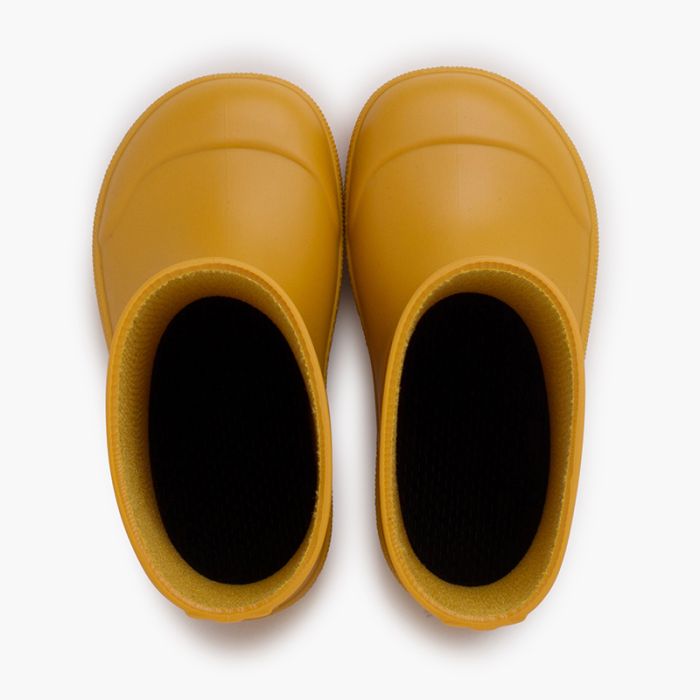 Bebé Botas De Agua Naranjas Botas De Agua Niños Blanditas Con