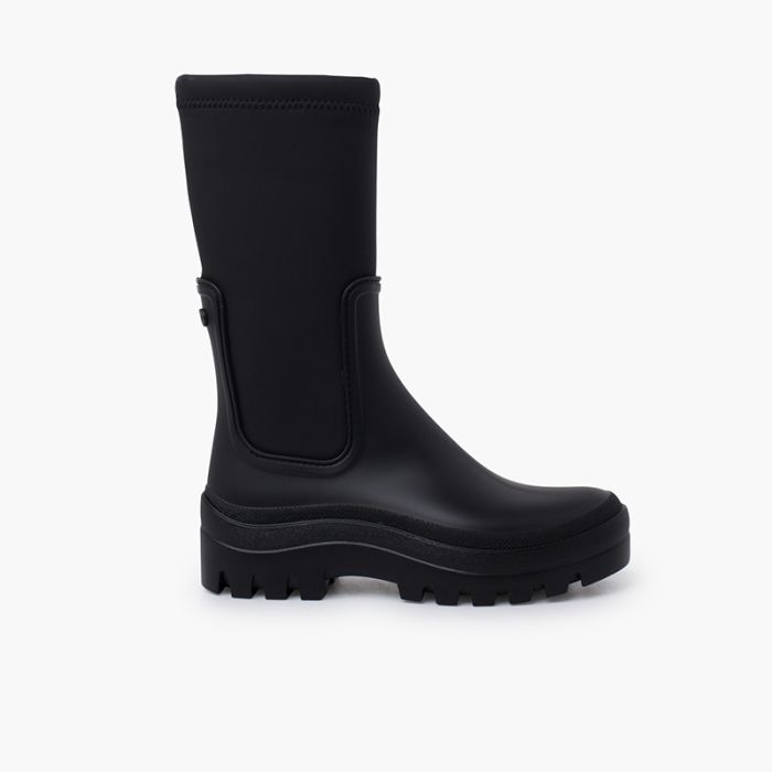 Botas agua mujer forro suave interior 