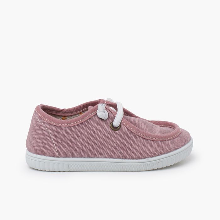 Náuticos wallaby suela fina cordones elásticos