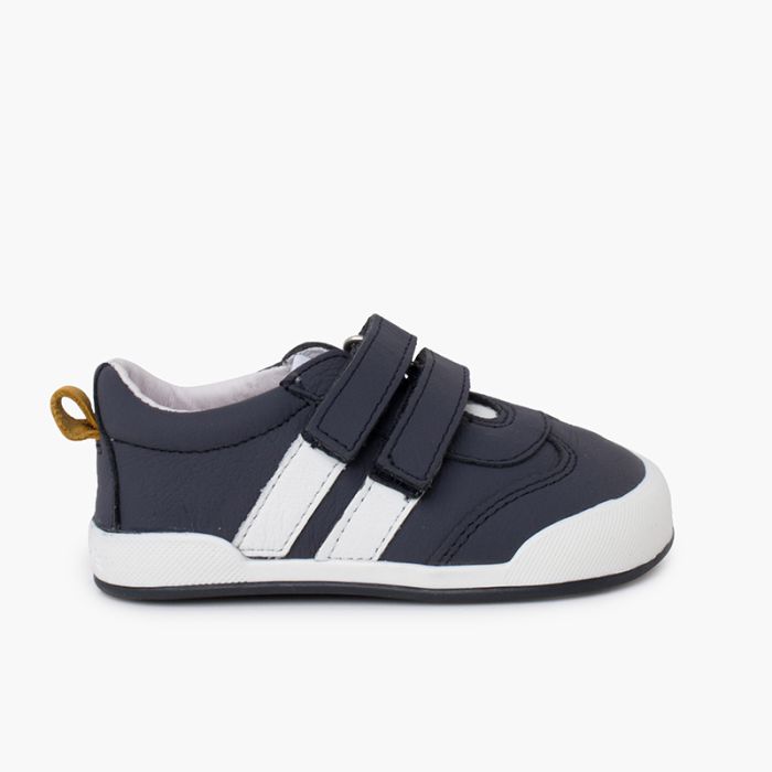 Zapatillas Blanditos bandas laterales 
