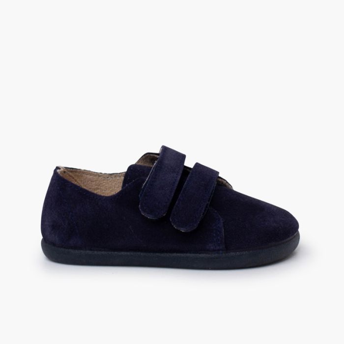 Zapatillas barefoot serraje doble tira adherente