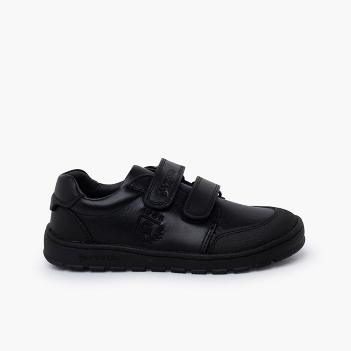 Zapatillas colegiales barefoot tiras adherentes Garvalin