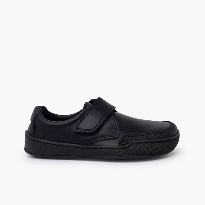 Zapatos colegiales barefoot piel niño