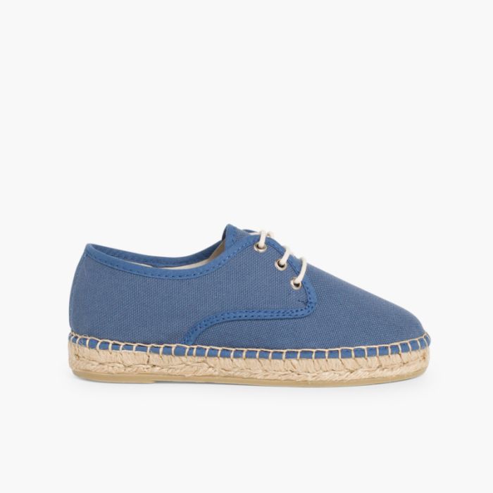Blucher de Lona con base Alpargata