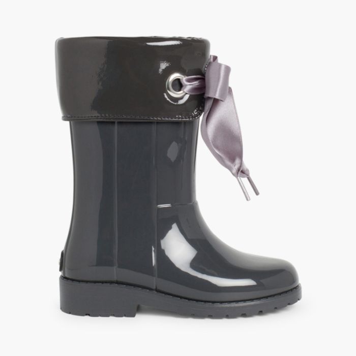 Botas de Agua Niña Camperas tipo Charol de Igor
