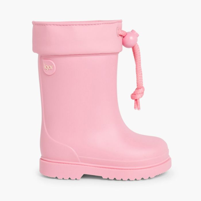 Botas de Agua para Niños Pequeños Igor cuello ajustable