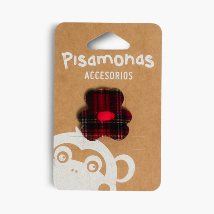 Coletero oso estampado escocés