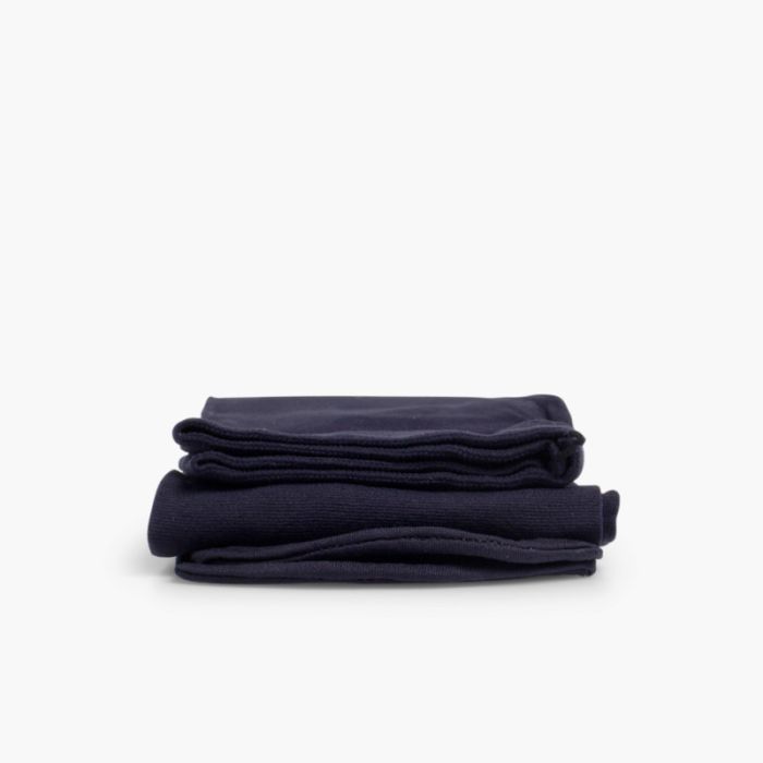 Calcetín De Microfibra, Azul Marino - Vittorio Forti