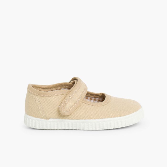 Merceditas Niña tira adherente    Suela tipo Zapatillas