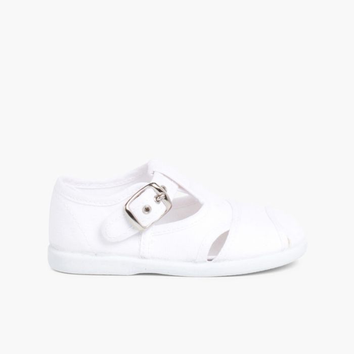 Sandalias Pepitos de lona abiertos 