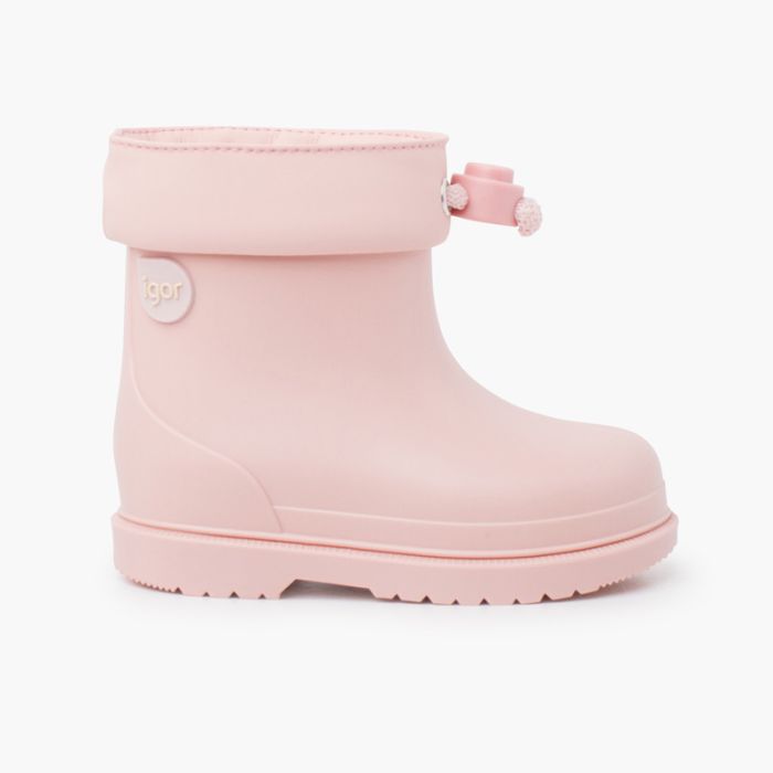 Botas agua niños pequeños colores pastel