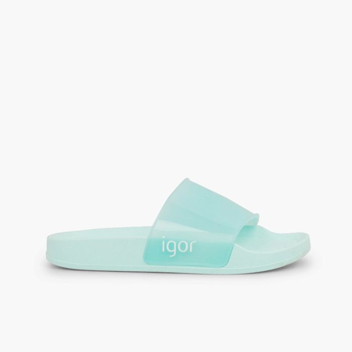 Chanclas piscina niño niña beach cristal